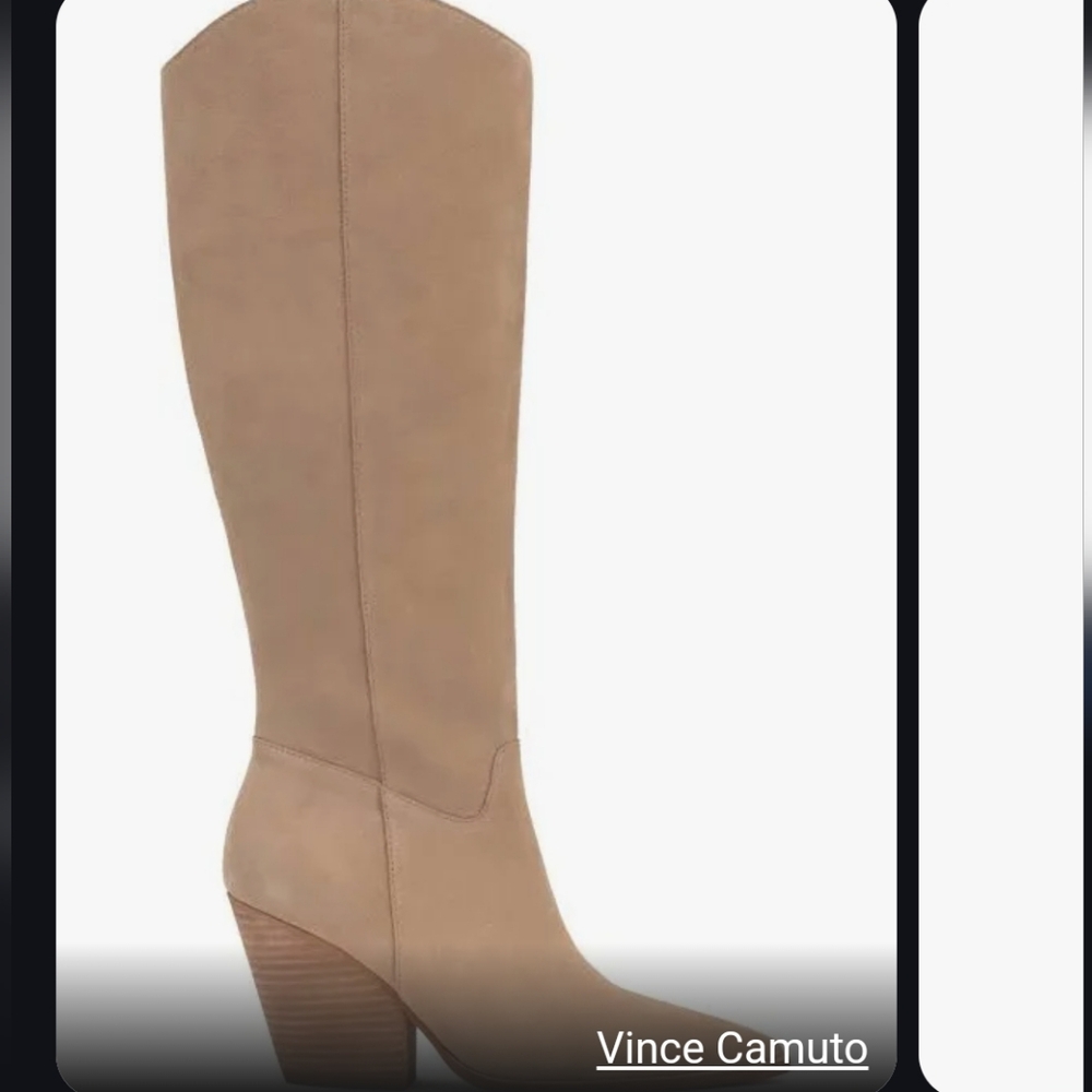 VINCE CAMUTO WESTERN STYLE  BOOTS SZ 9.5